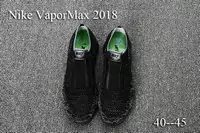 comme garcons nikelab air vapormax zapatos noir blanc